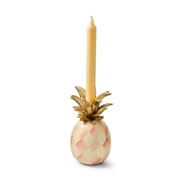 Rosy Pineapple Candle Holder