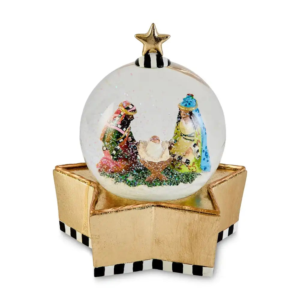Patience Brewster Nativity Snow Globe