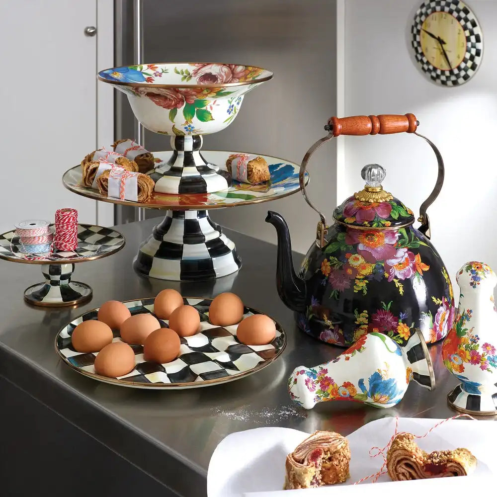 Courtly Check Large Salt & Pepper Shakers