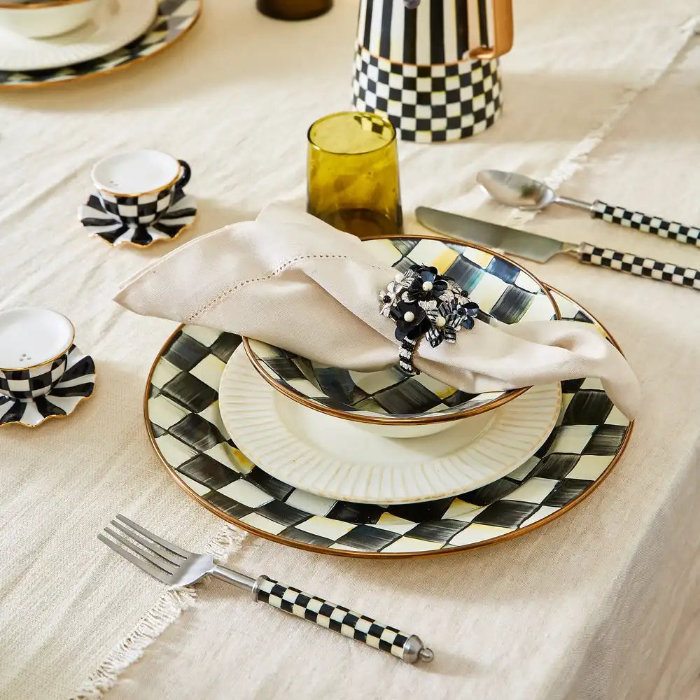 Courtly Check Supper Club 3-Piece Place Setting