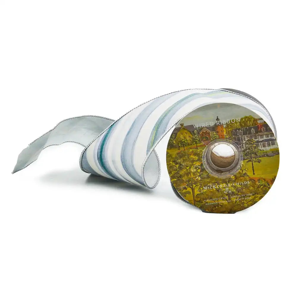 Sterling Stripe 4" Ribbon Main image