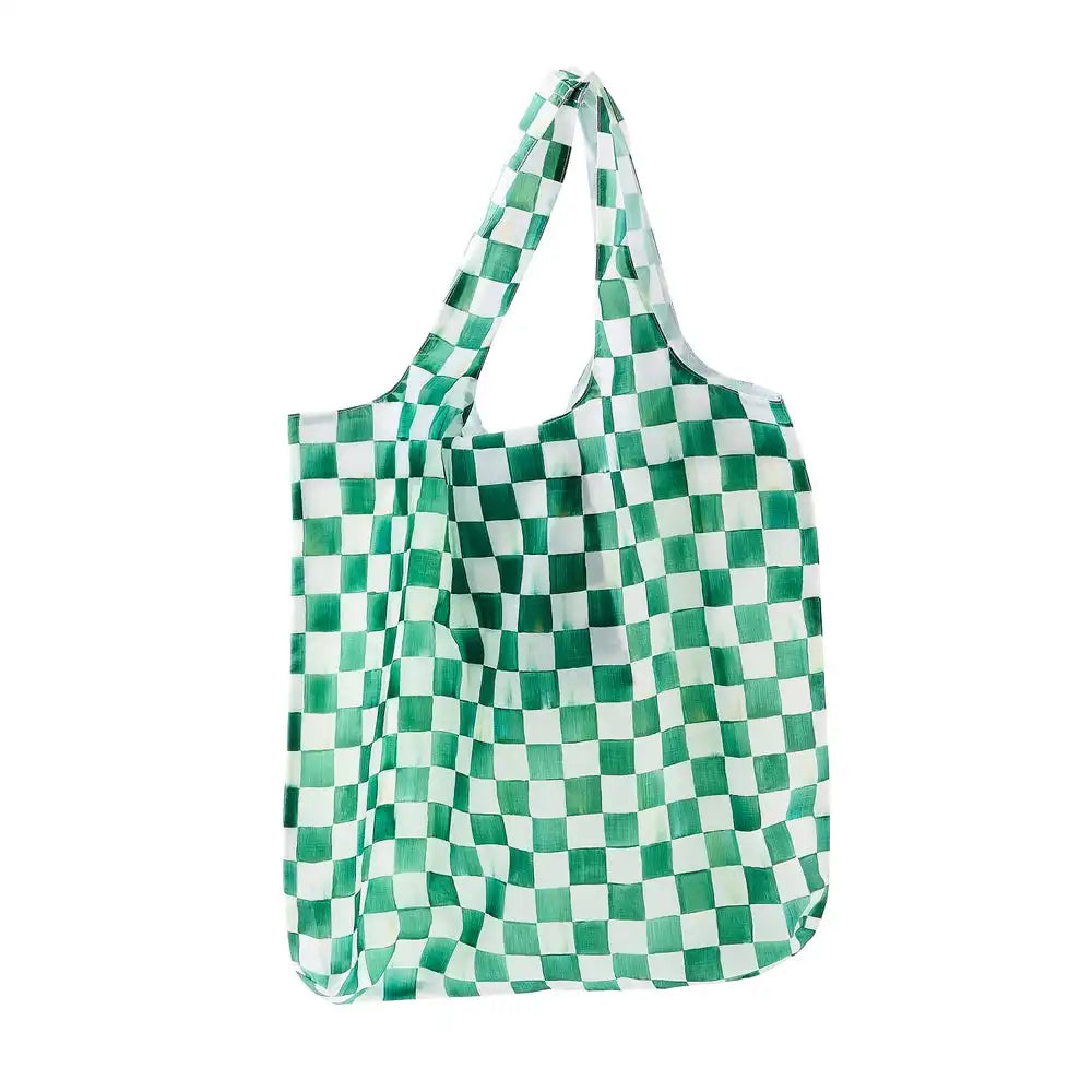 Emerald Check To Go Tote Main image