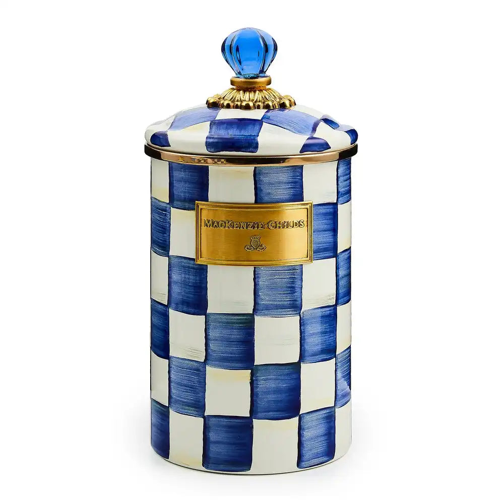 Royal Check Large Canister Main image