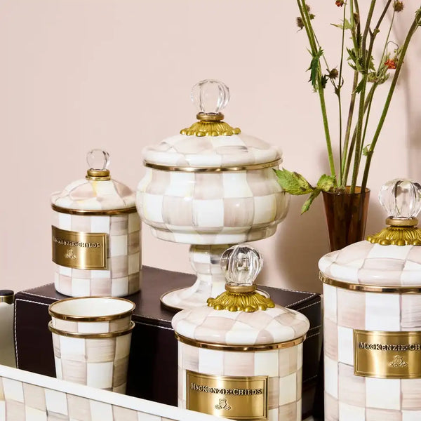 Courtly Check Curiosity Pot