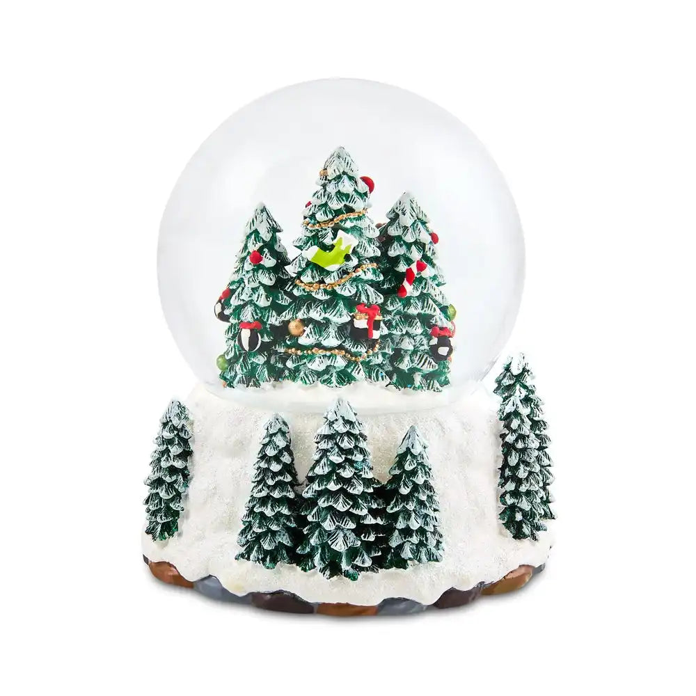 Holiday Forest Deer Snow Globe
