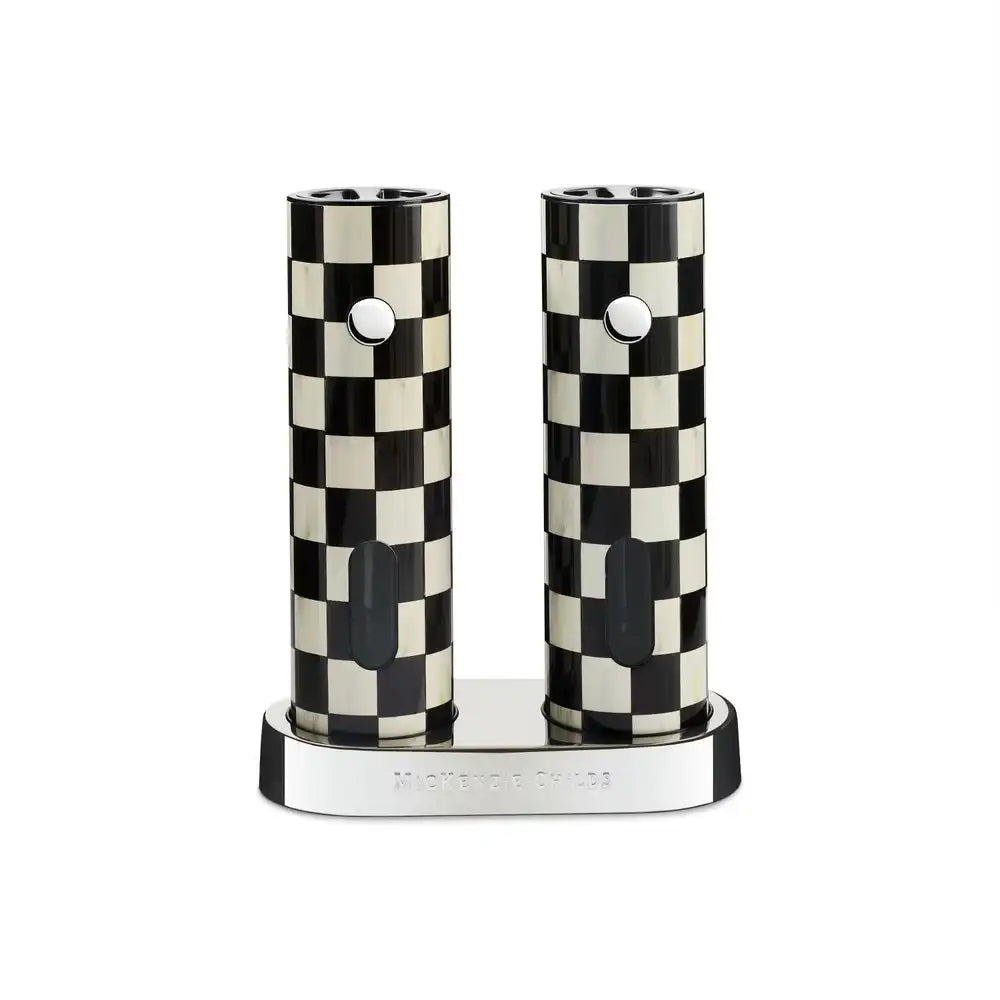 Courtly Check Electric Salt & Pepper Grinder Set Main image