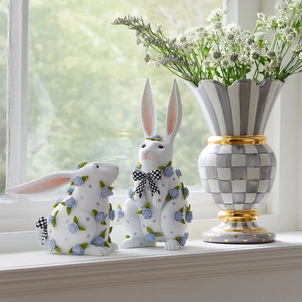 Patience Brewster Periwinkle Peony Standing Rabbit Secondary image