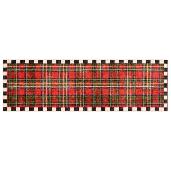 Royal Stewart Tartan Red 2'6" x 8' Washable Runner