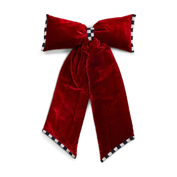 Red Velvet Small Bow