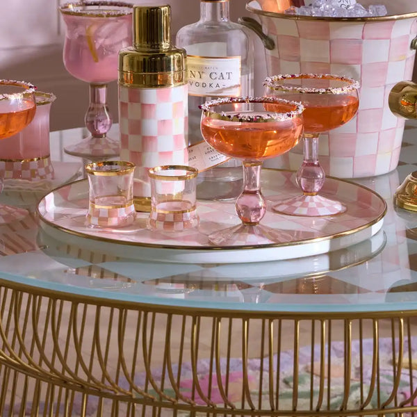 Sophisticheck Round Tray