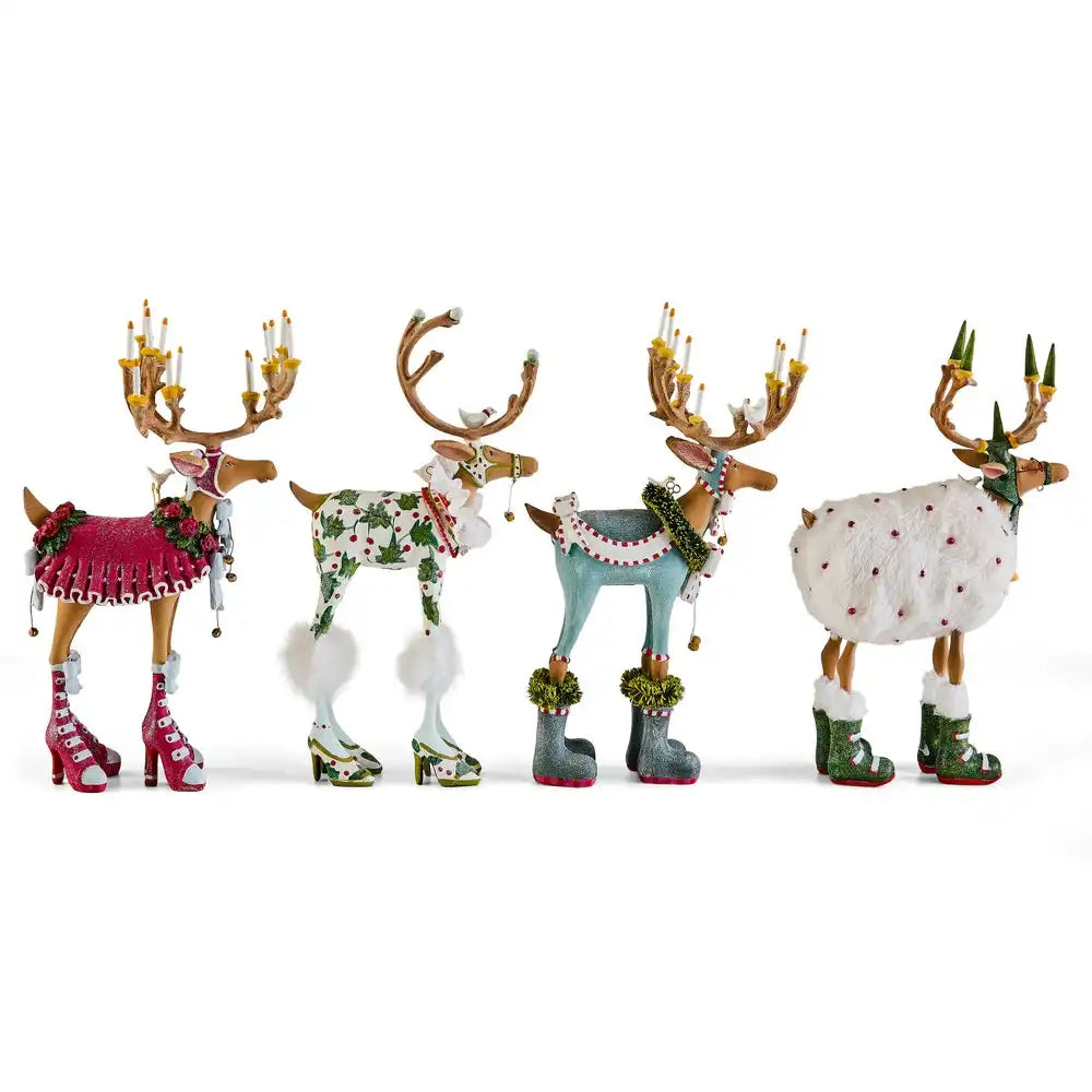 Patience Brewster Dash Away Reindeer Figure Set
