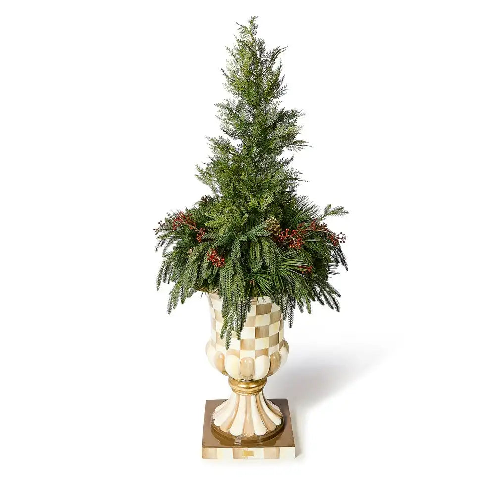 Holiday Cedar Tree Urn Filler