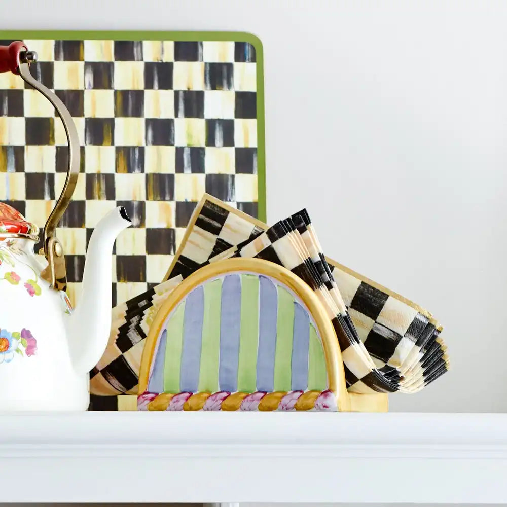 Courtly Check Dinner Paper Napkins