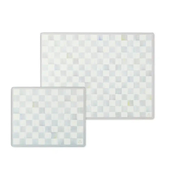 Cherry Check Cutting Board, Set of 2