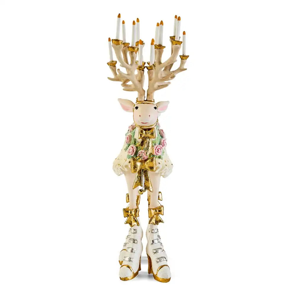 Patience Brewster Moonbeam Dasher Reindeer Figure