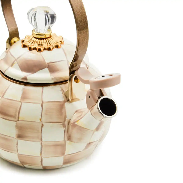 Courtly Check Whistling Tea Kettle
