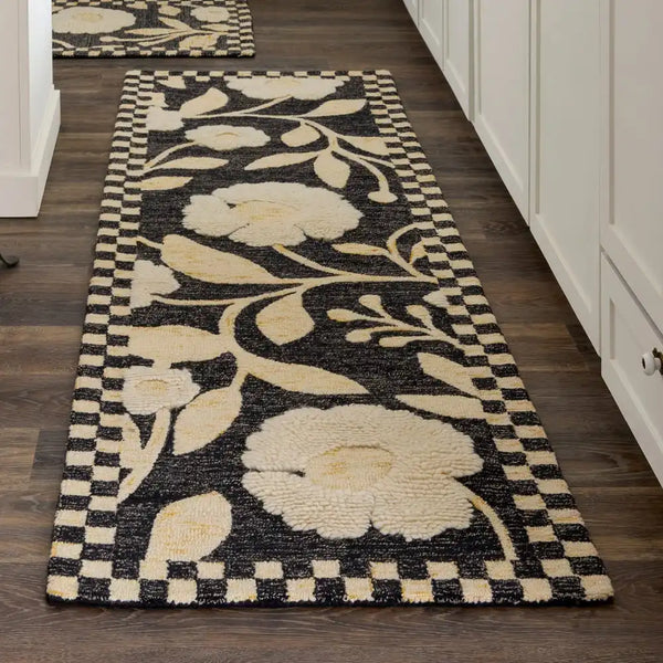 Farmhouse Floral 6' Round Rug