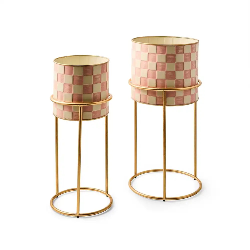 Rosy Check It Out Planters, Set of 2 Main image