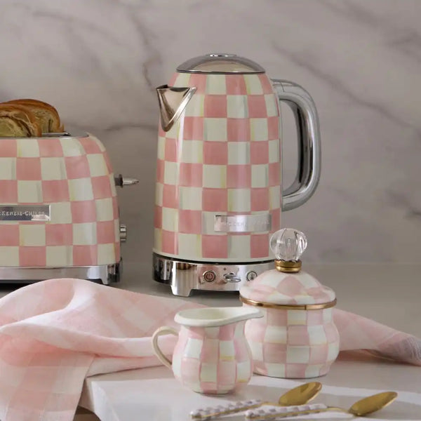 Emerald Check Electric Kettle