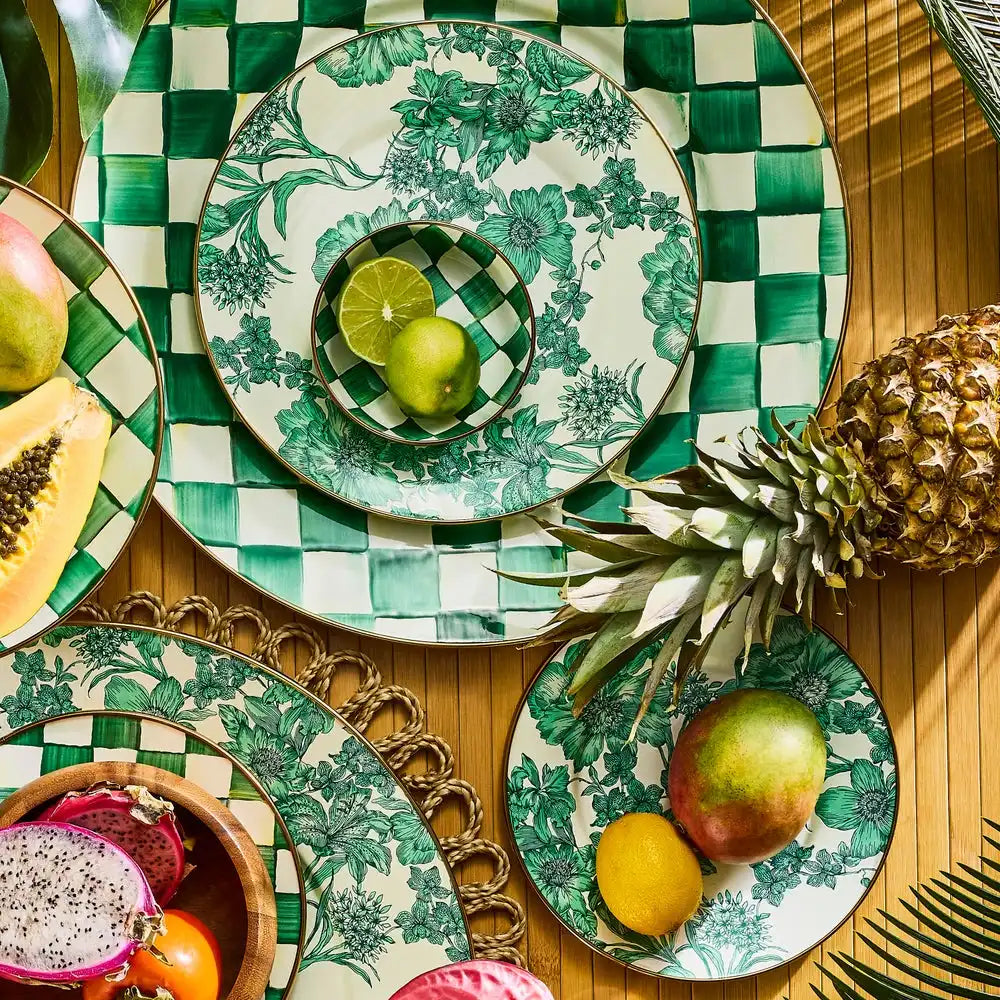 Emerald English Garden Charger/Plate