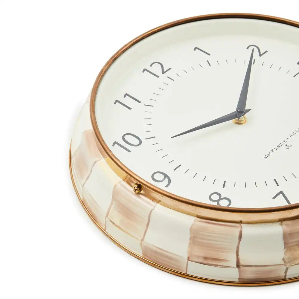 Rosy Check School Wall Clock