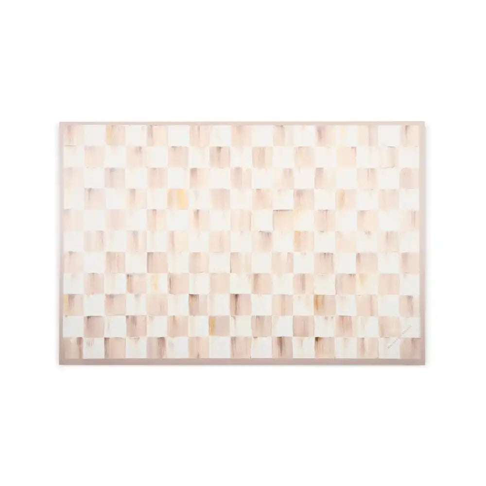 Cherry Check 2' x 6' Floor Mat