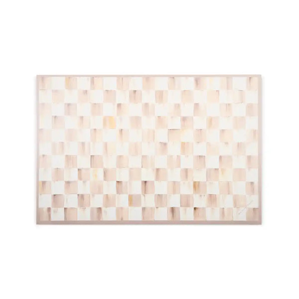 Cherry Check 2' x 6' Floor Mat