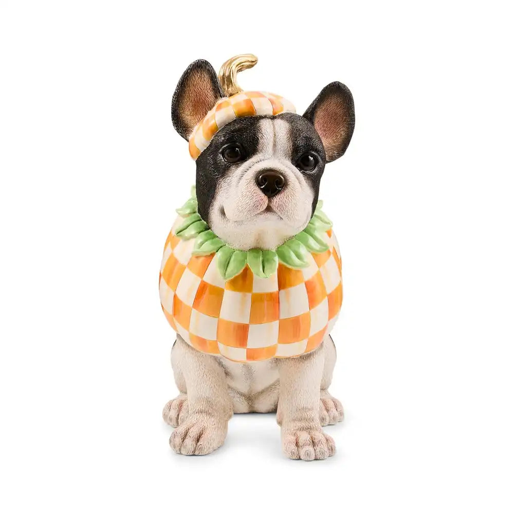 Trick or Treat Pomeranian Dog Figurine