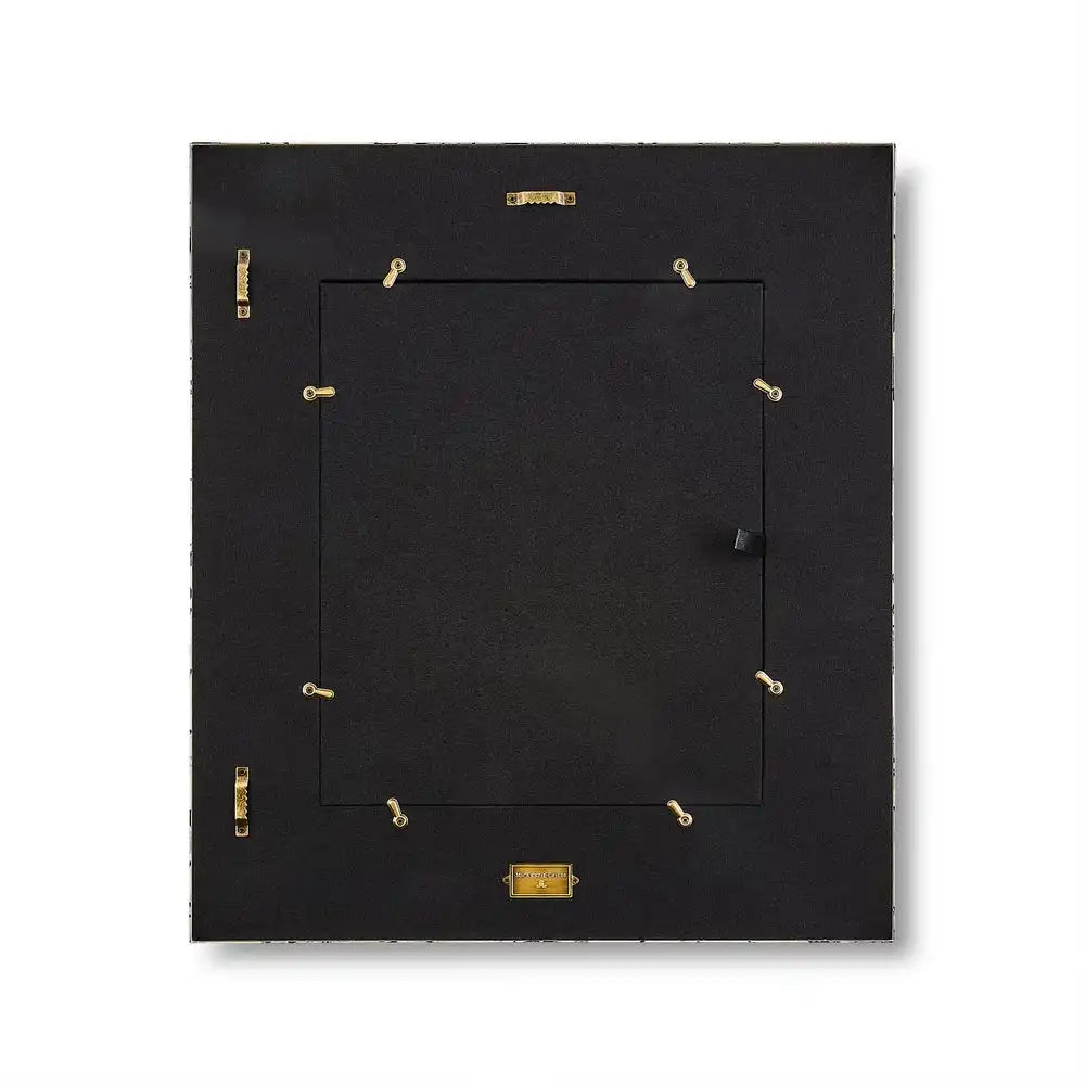 Sky Check Enamel Wall Mirror