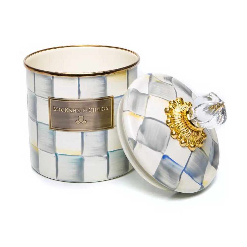 Sterling Check Medium Canister