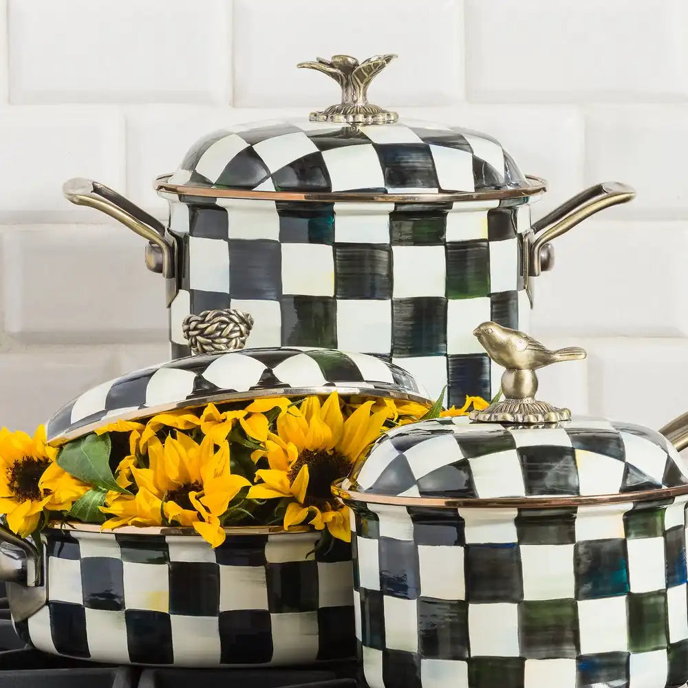 Courtly Check 7 Quart Stockpot