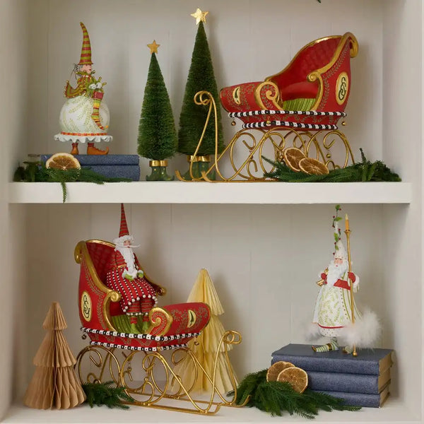 Patience Brewster Dash Away Mrs. Santa Figure