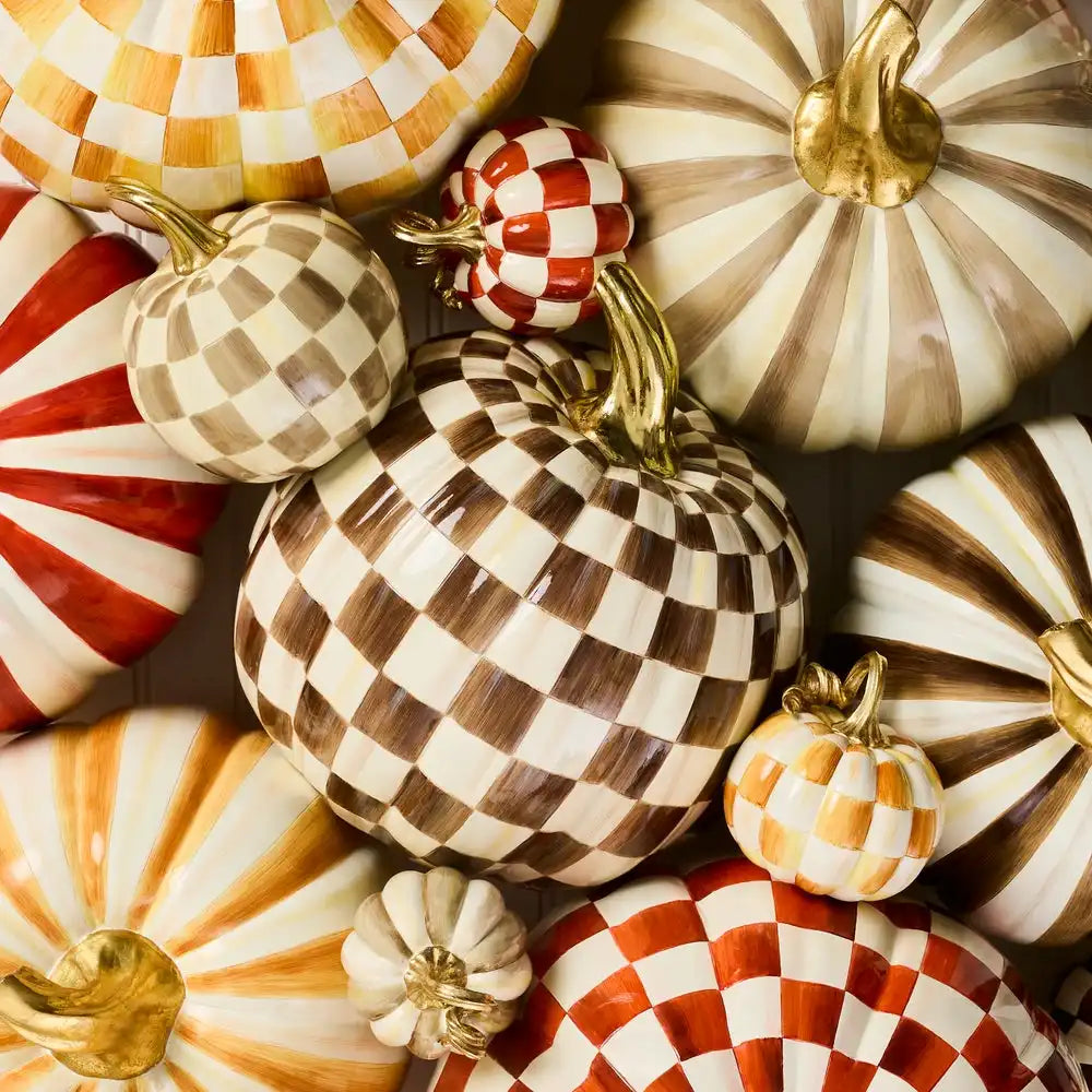 Chocolate Check Medium Pumpkin Secondary image