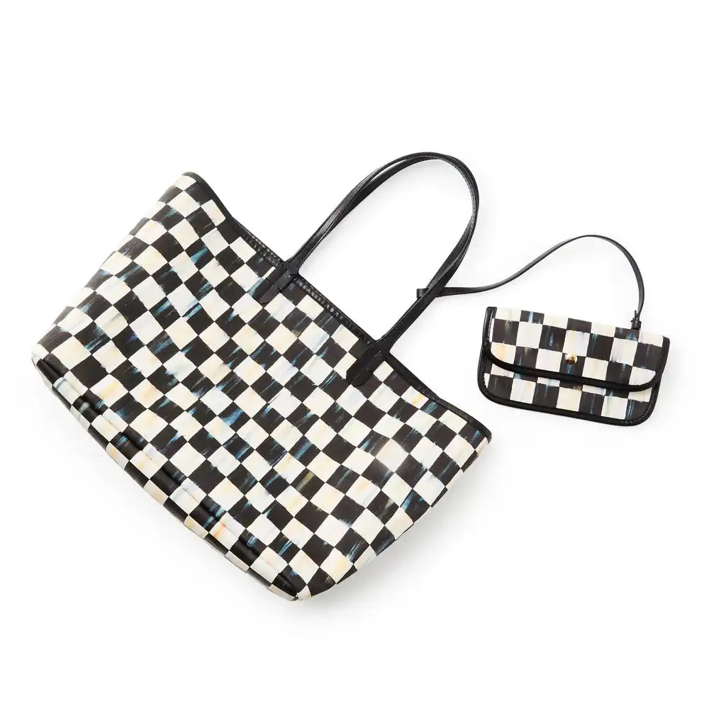 Courtly Check Marche Medium Tote