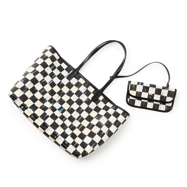 Courtly Check Marche Medium Tote