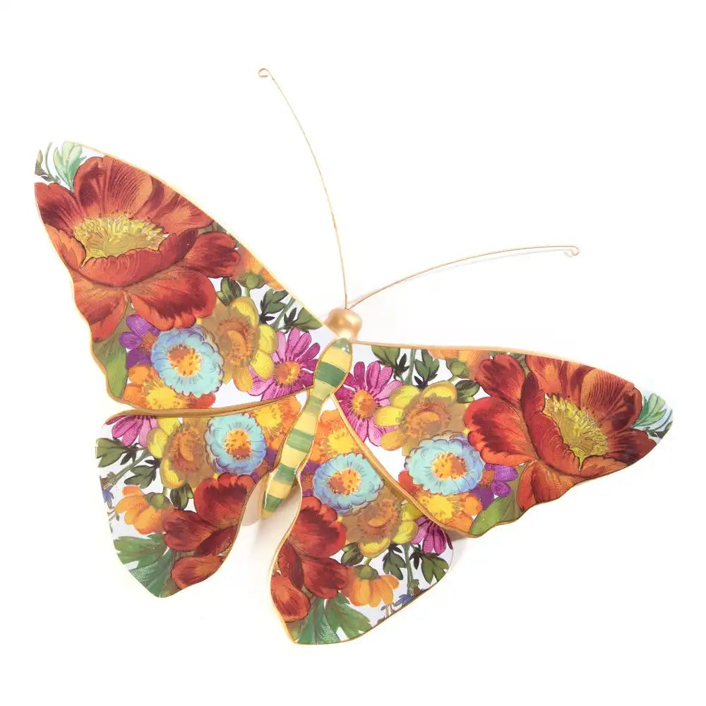 Courtly Check & Stripe Butterfly Trio