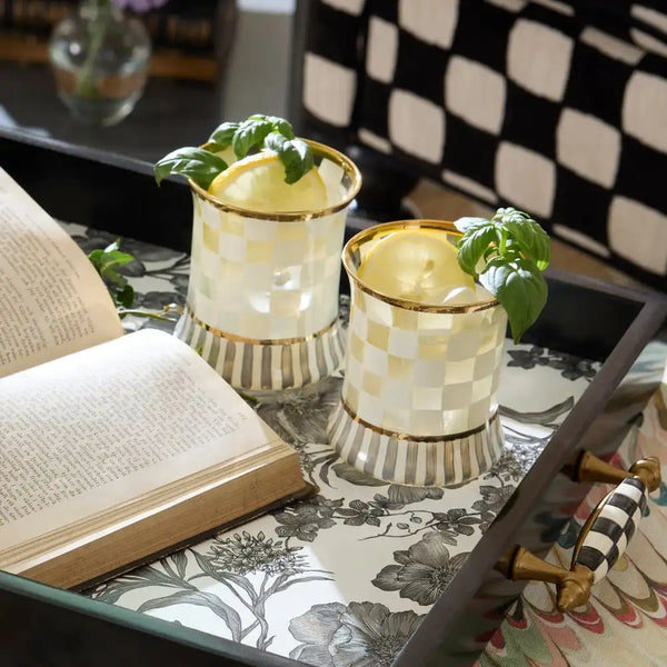 Carnival White Highball Glass, Set of 2
