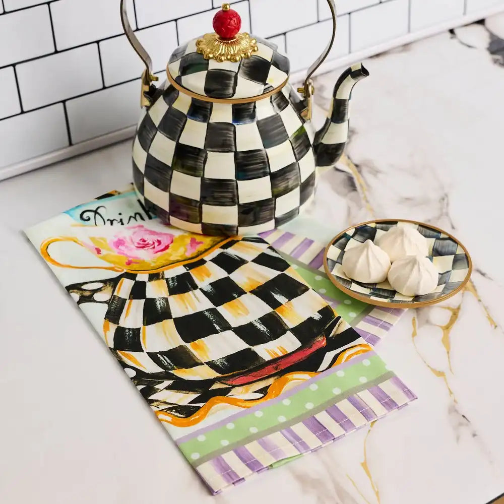 Spill the Tea Printed Dish Towel Secondary image