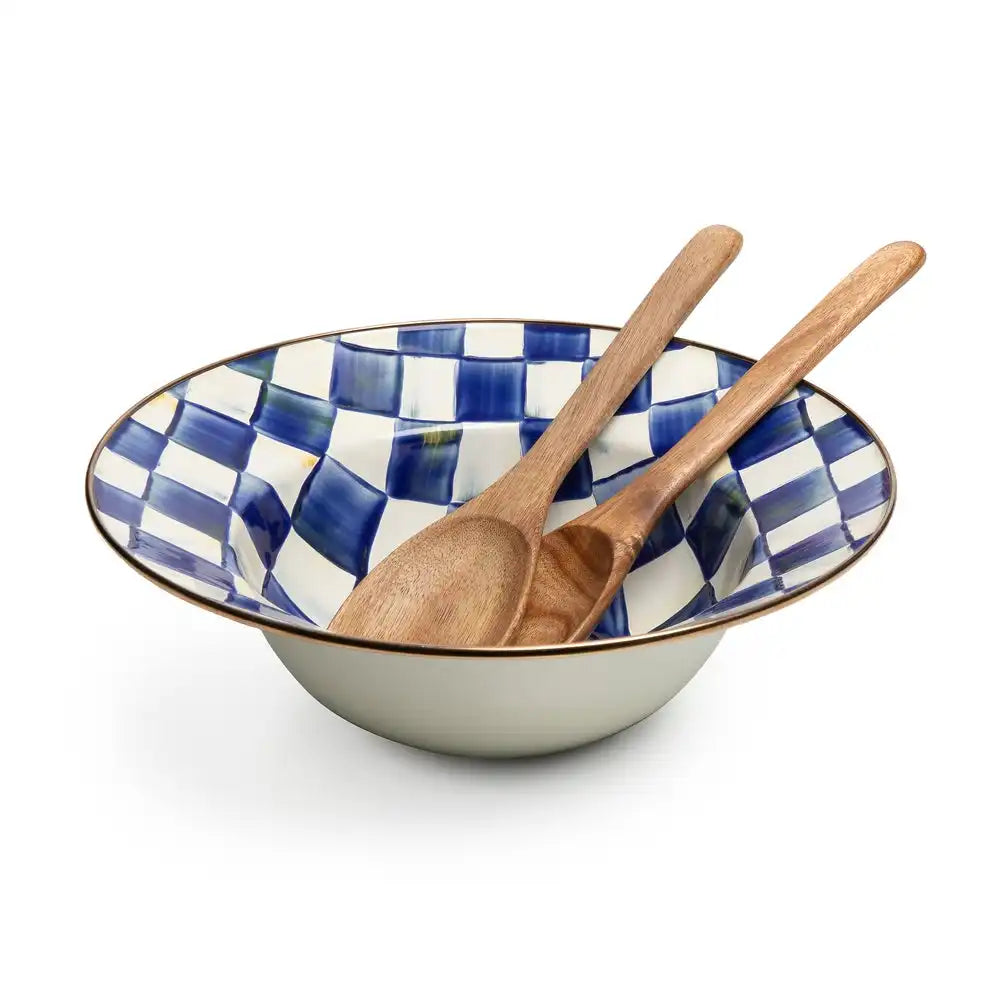 Courtly Check Salad Serving Set