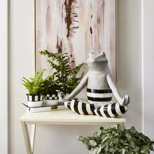 Spectator Galvanized Herb Pots, Set of 3