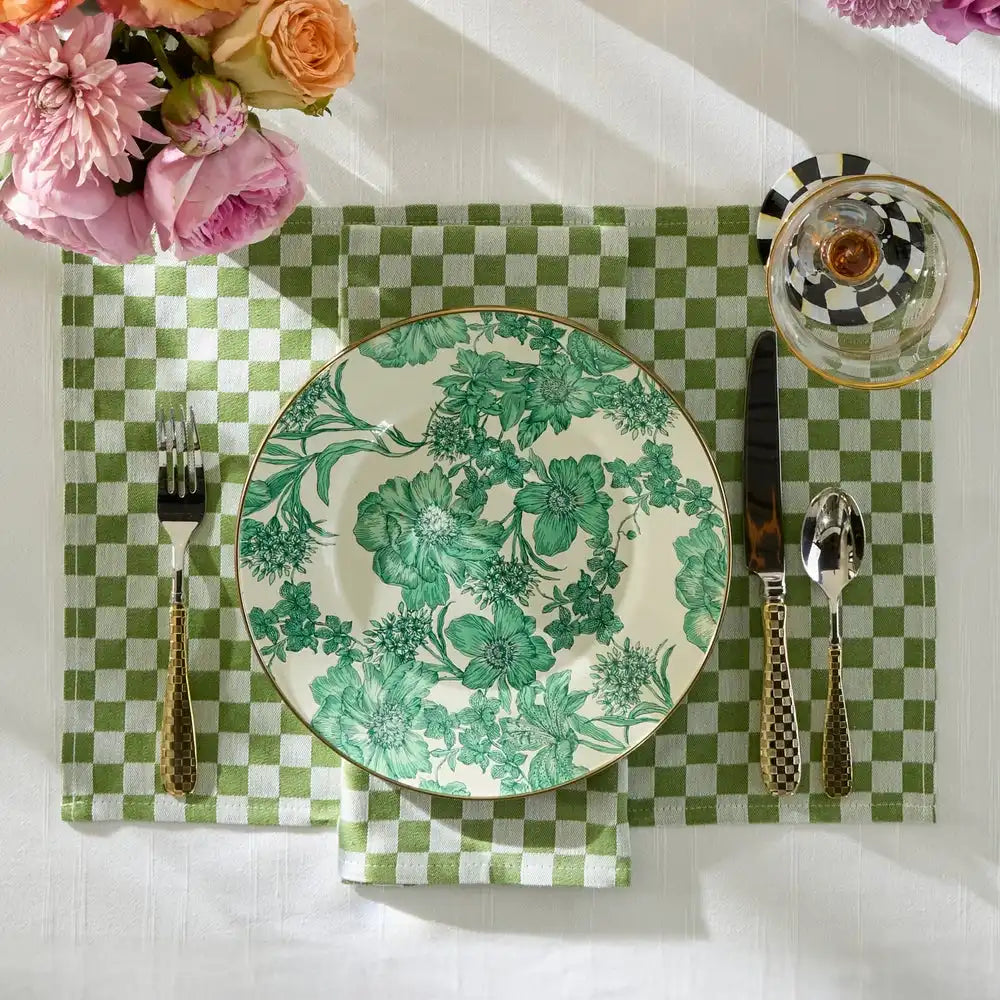Emerald English Garden Charger/Plate