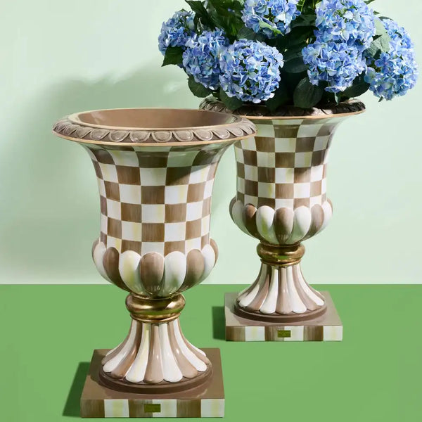Courtly Stripe Urn