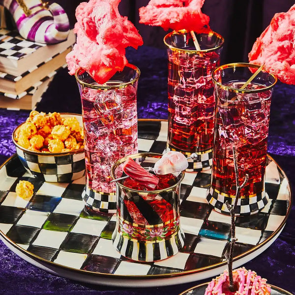 Courtly Check Coupe Glass