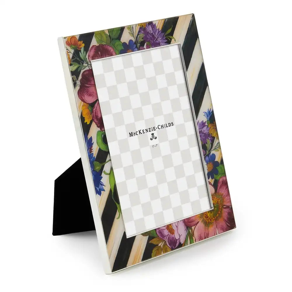 Flower Market Silver Plated 8" x 10" Frame
