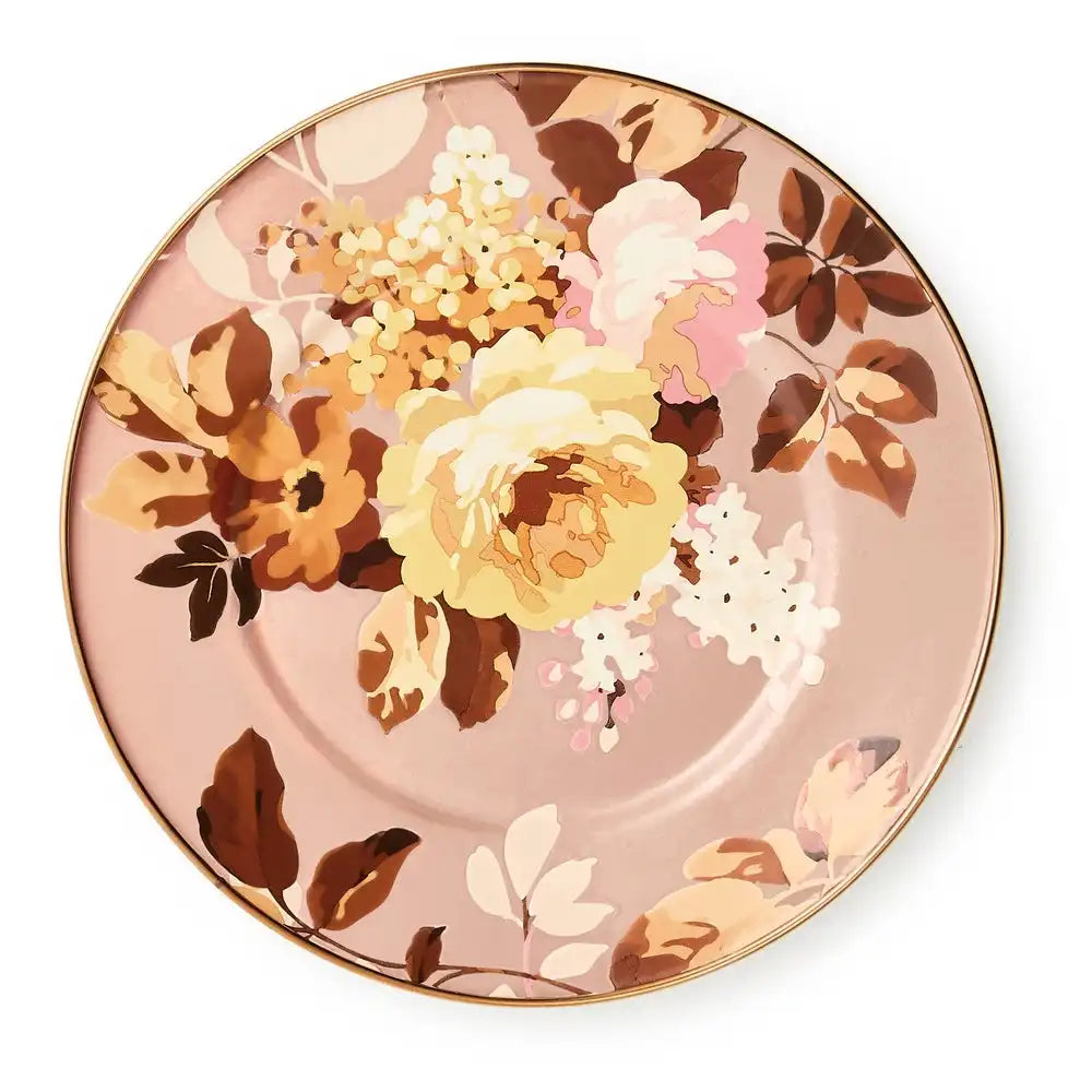 Wild Rose Mauve Dinner Plate