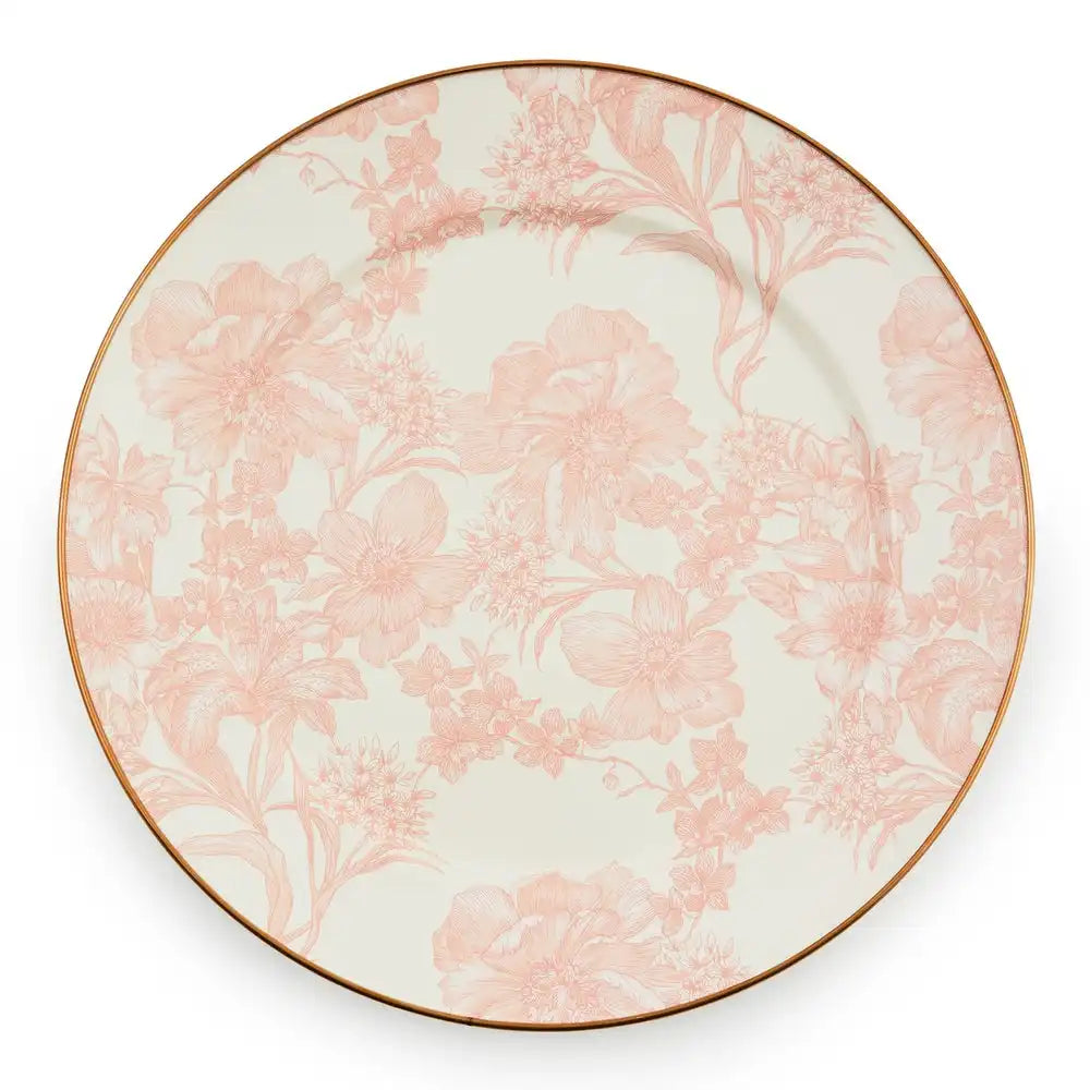 Rosy English Garden Enamel Salad/Dessert Plate Secondary image