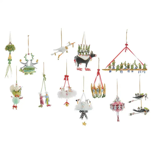 Patience Brewster 12 Days Mini Ornaments Set