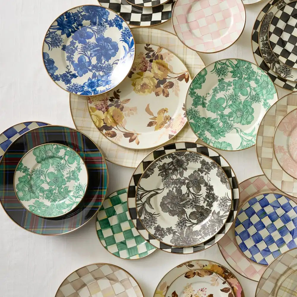 Emerald English Garden Charger/Plate