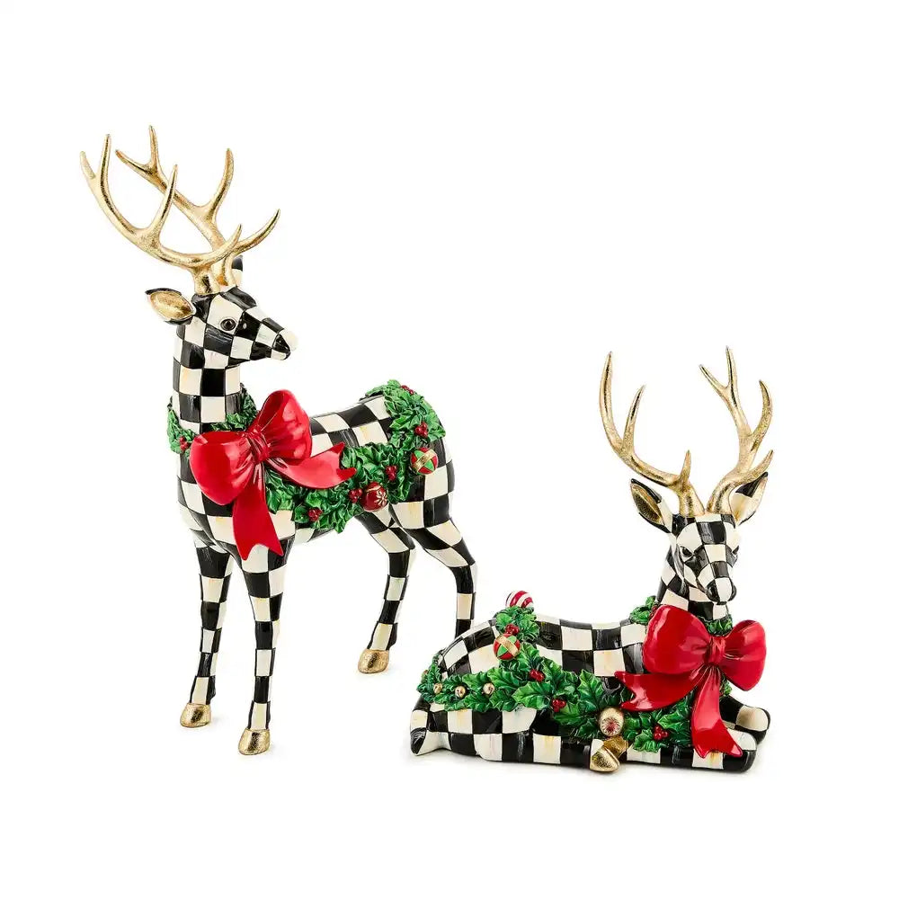 Holly Check Resting Deer