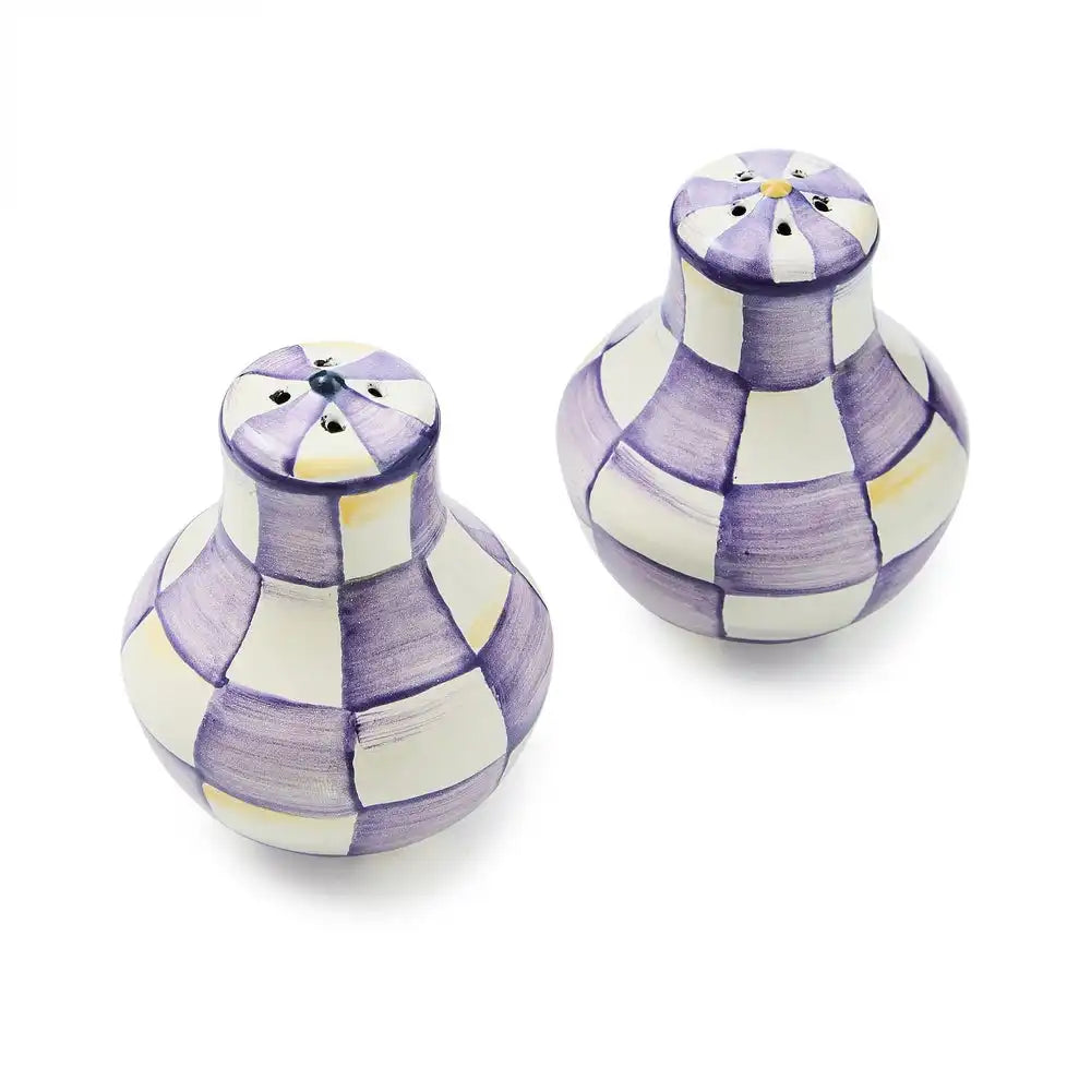 Courtly Check Large Salt & Pepper Shakers